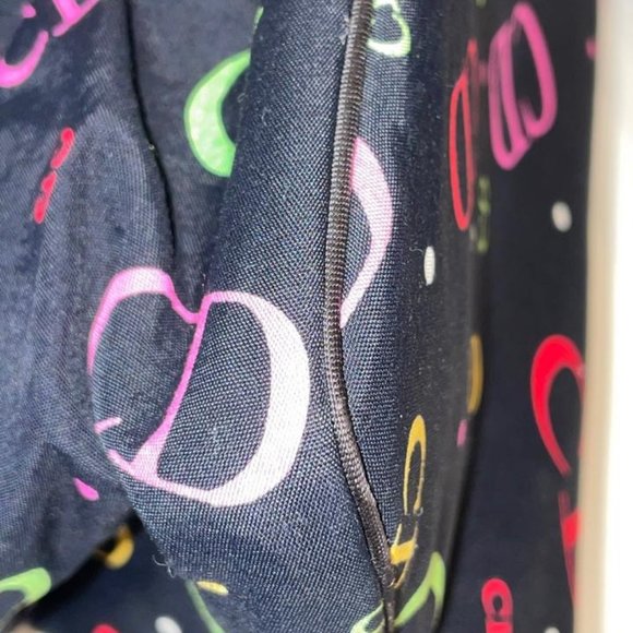 Dior Black Multicolor CD Logo Vanity Case 861398 - Picture 7 of 12